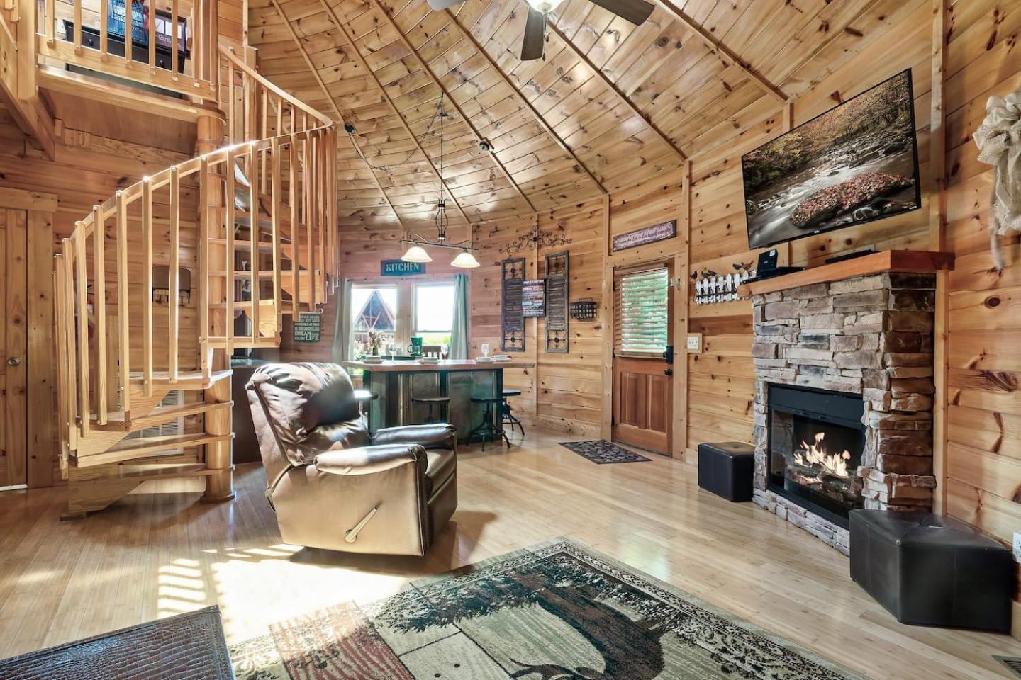 Mountain View Family Cabin W Game Room & Pool Sevierville Exterior photo